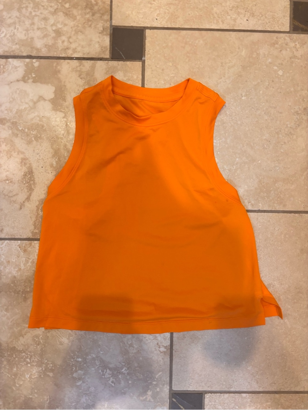 Lululemon Orange Tank Top